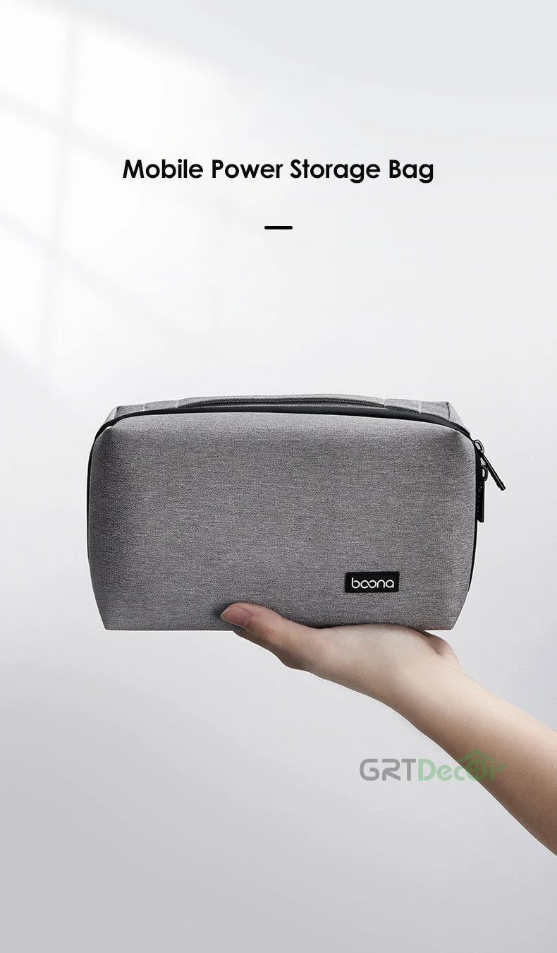 Multifunctional Digital Storage Bag – Perfect for Cables, Chargers, Hard Drives & Accessories While Traveling