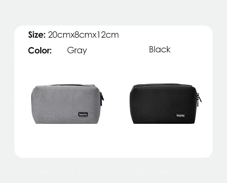 Multifunctional Digital Storage Bag – Perfect for Cables, Chargers, Hard Drives & Accessories While Traveling