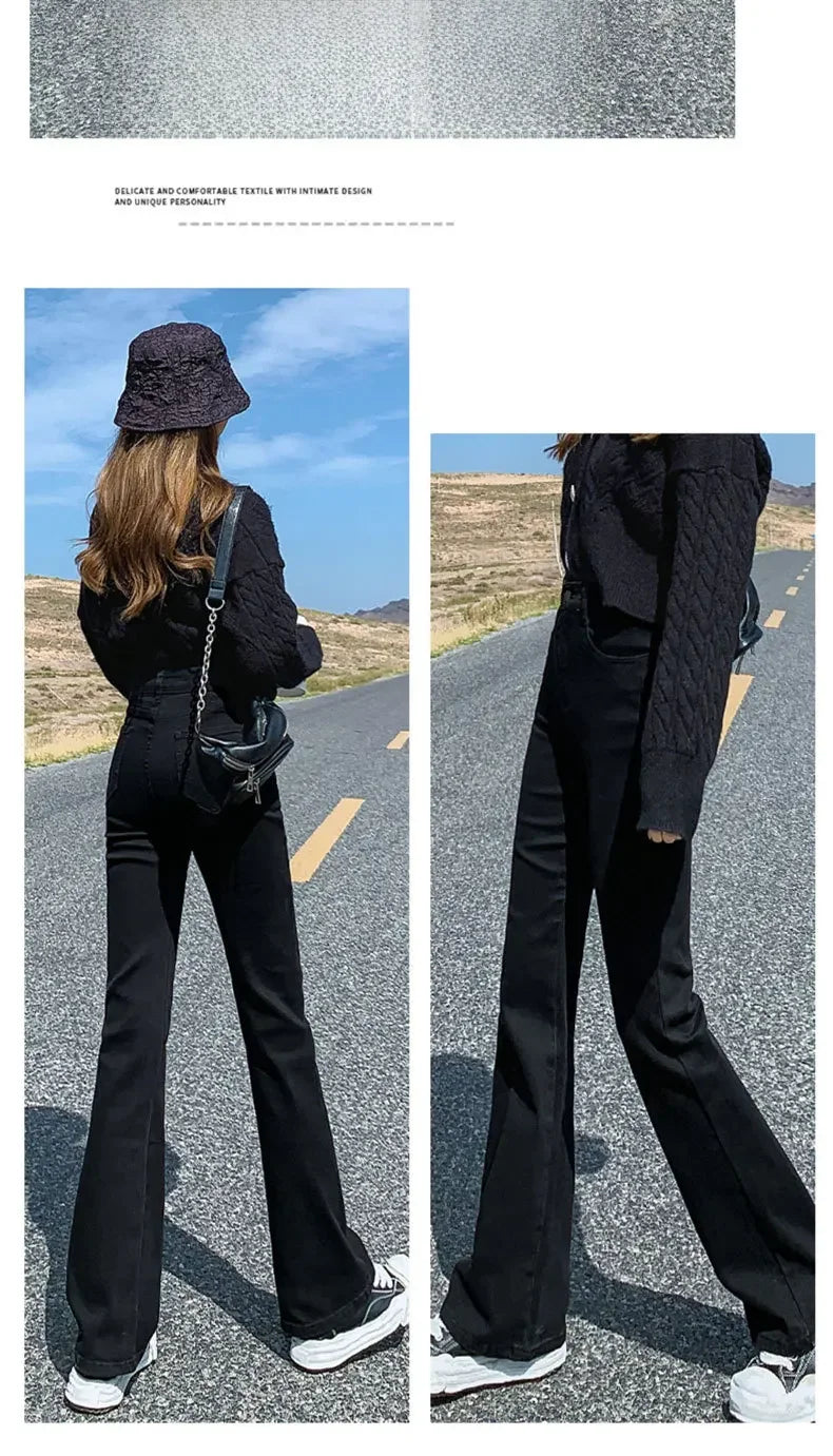 Figure-Flattering High-Rise Jeans – Comfy Stretch Fabric, Petite Friendly