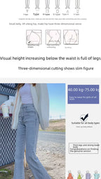Figure-Flattering High-Rise Jeans – Comfy Stretch Fabric, Petite Friendly