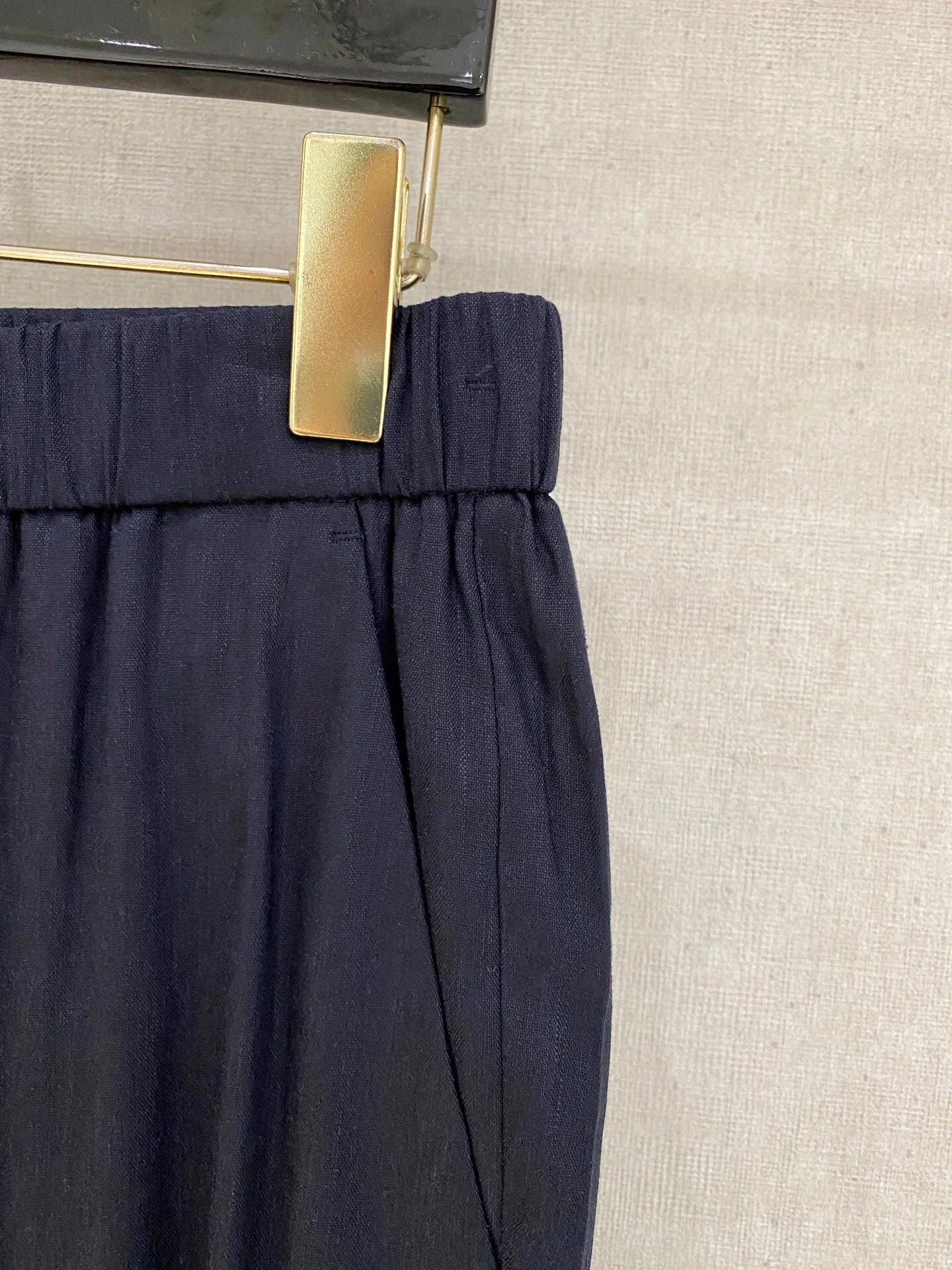 LP luxury set made from Italian Tencel and linen – old money style with short-sleeve shirt and elegant pants