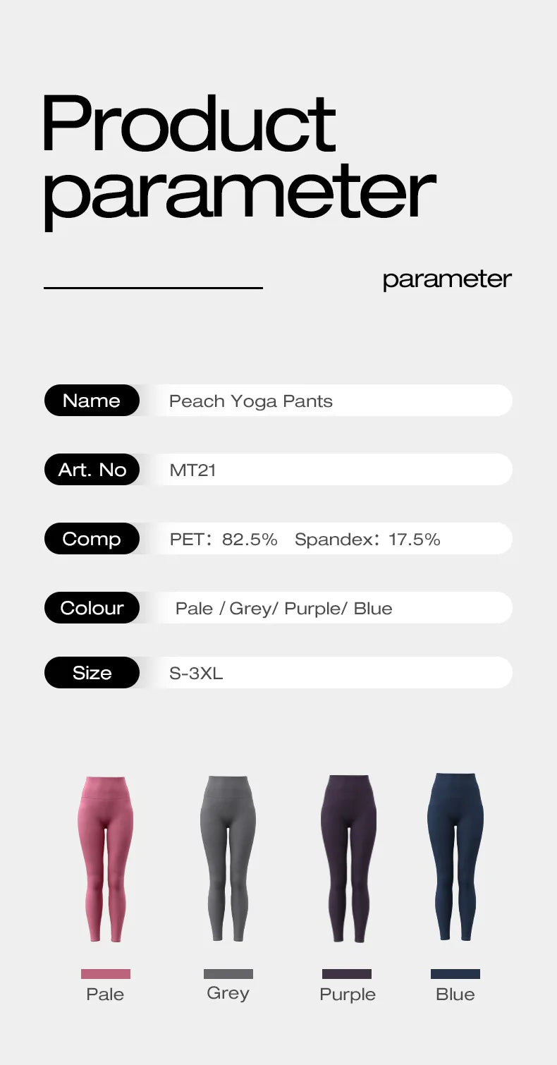 Seamless High-Waist Leggings for Women – Figure-Shaping Yoga Tights with Butt Lift & Tummy Control