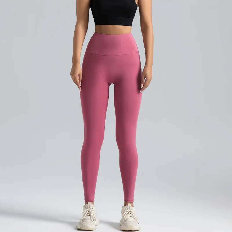 Seamless High-Waist Leggings for Women – Figure-Shaping Yoga Tights with Butt Lift & Tummy Control