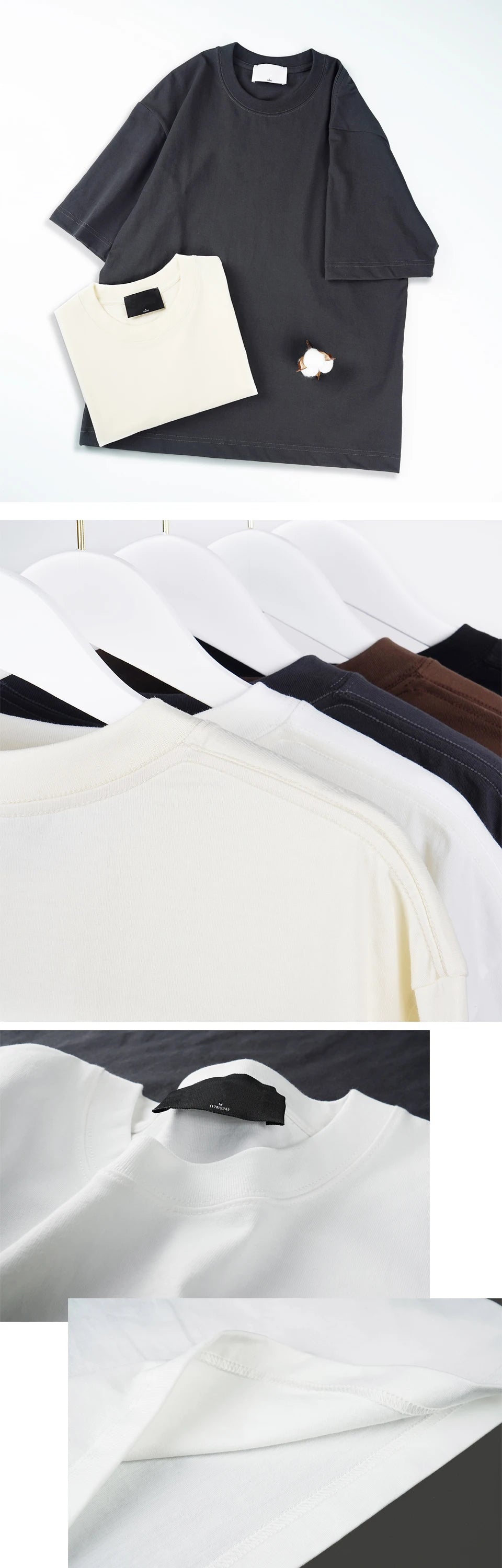 WAVLATII oversized t-shirt – stylish and comfortable, Korean streetwear look for women and men