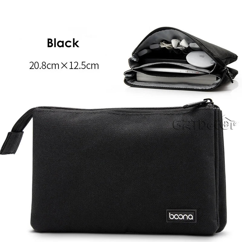 Multifunctional Digital Storage Bag – Perfect for Cables, Chargers, Hard Drives & Accessories While Traveling