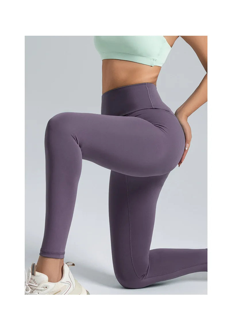 Seamless High-Waist Leggings for Women – Figure-Shaping Yoga Tights with Butt Lift & Tummy Control