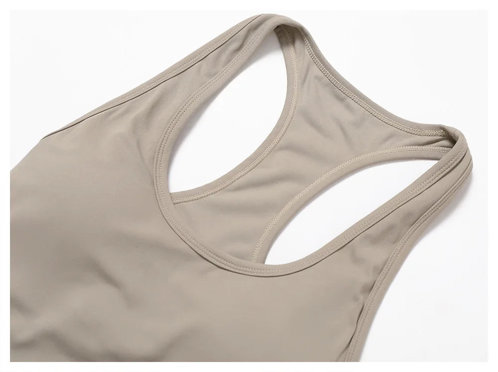 Form-fitting workout jumpsuit for women