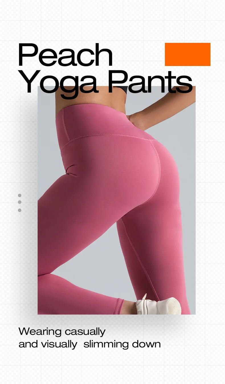 Seamless High-Waist Leggings for Women – Figure-Shaping Yoga Tights with Butt Lift & Tummy Control