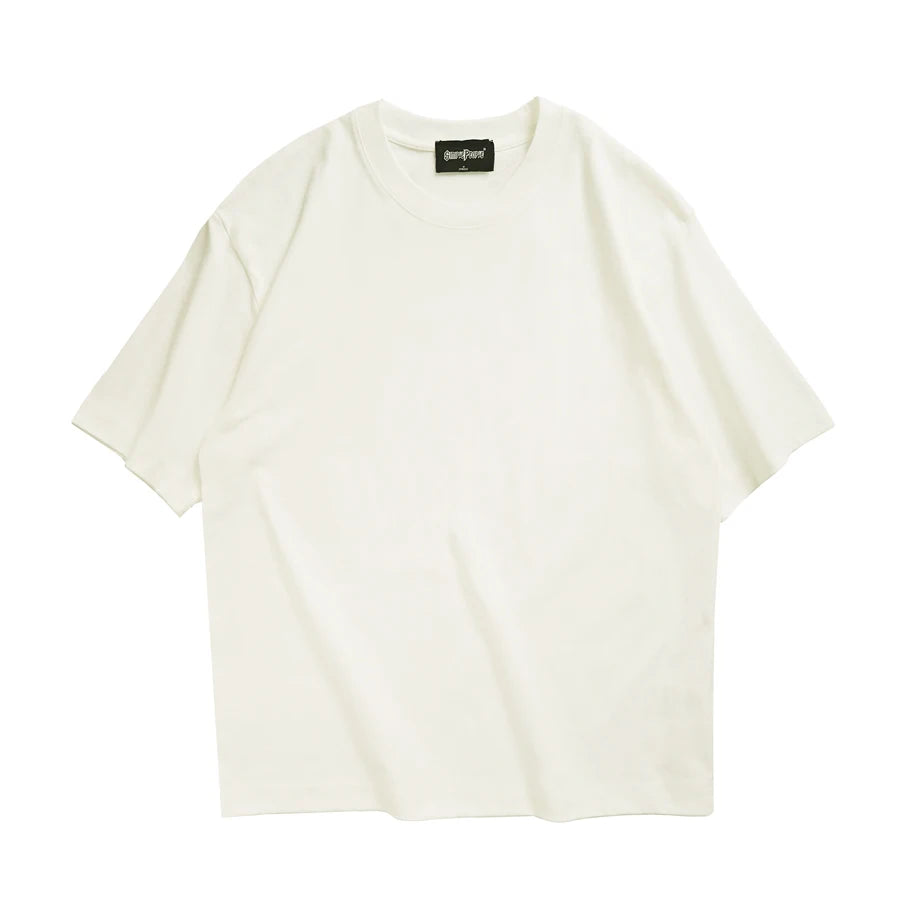WAVLATII oversized t-shirt – stylish and comfortable, Korean streetwear look for women and men