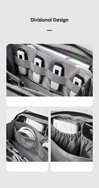 Multifunctional Digital Storage Bag – Perfect for Cables, Chargers, Hard Drives & Accessories While Traveling