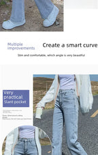 Figure-Flattering High-Rise Jeans – Comfy Stretch Fabric, Petite Friendly