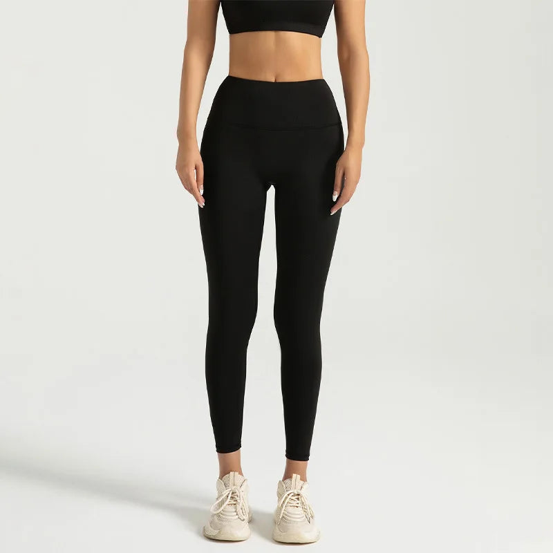 Seamless High-Waist Leggings for Women – Figure-Shaping Yoga Tights with Butt Lift & Tummy Control