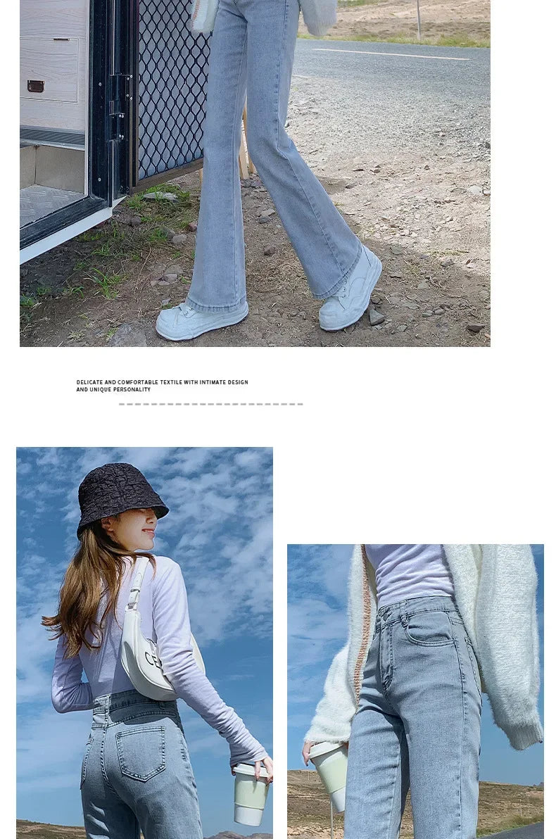 Figure-Flattering High-Rise Jeans – Comfy Stretch Fabric, Petite Friendly